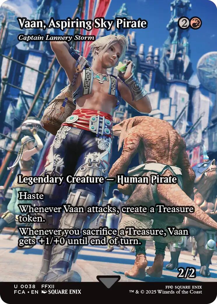 Vaan, Aspiring Sky Pirate - Captain Lannery Storm (Showcase) [FINAL FANTASY : Through the Ages] | Impulse Games and Hobbies