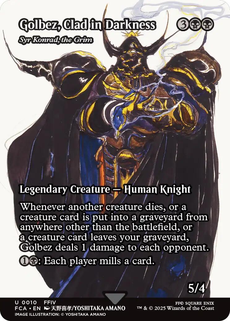 Golbez, Clad in Darkness - Syr Konrad, the Grim (Showcase) [FINAL FANTASY : Through the Ages] | Impulse Games and Hobbies