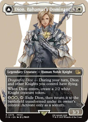 Dion, Bahamut's Dominant // Bahamut, Warden of Light (Borderless) [FINAL FANTASY] | Impulse Games and Hobbies
