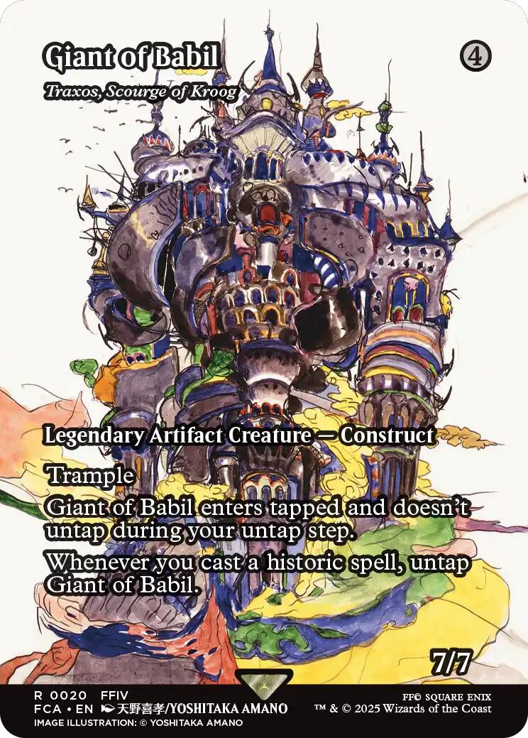 Giant of Babil - Traxos, Scourge of Kroog (Showcase) [FINAL FANTASY : Through the Ages] | Impulse Games and Hobbies
