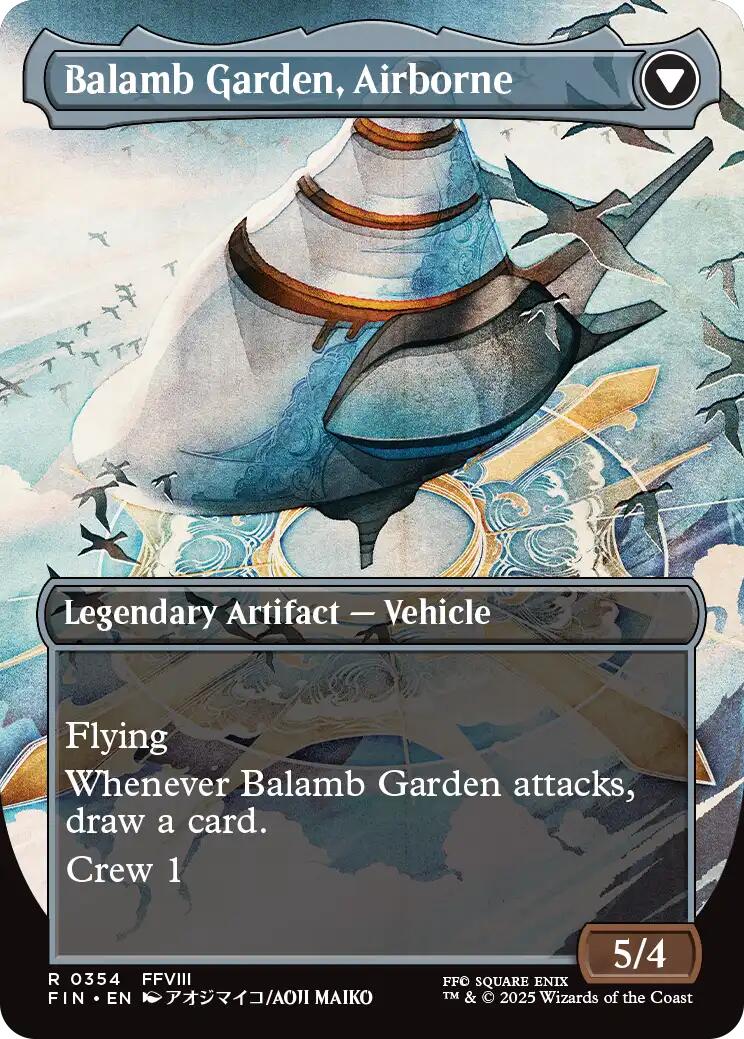 Balamb Garden, SeeD Academy // Balamb Garden, Airborne (Borderless) [FINAL FANTASY] | Impulse Games and Hobbies