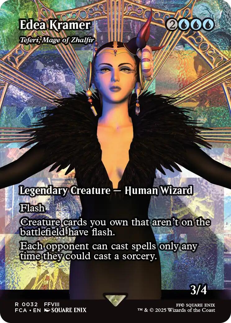 Edea Kramer - Teferi, Mage of Zhalfir (Showcase) [FINAL FANTASY : Through the Ages] | Impulse Games and Hobbies