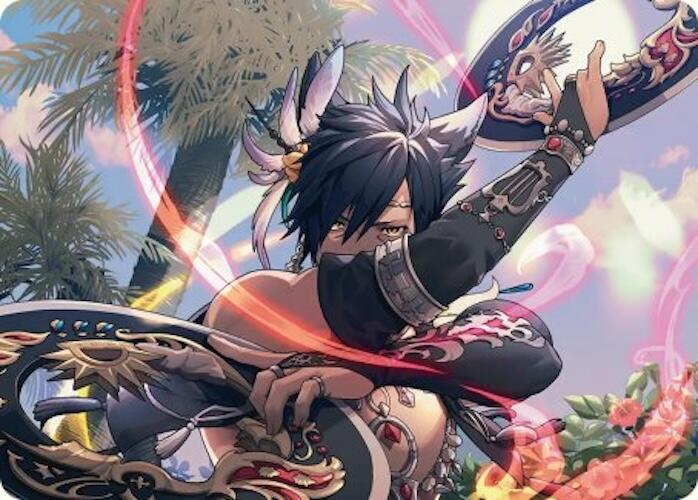 Dancer's Chakrams Art Card [FINAL FANTASY Art Series] | Impulse Games and Hobbies