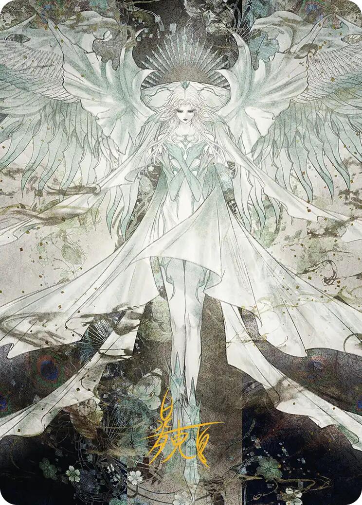 Hydaelyn, the Mothercrystal Art Card (Gold-Stamped Signature) [FINAL FANTASY Art Series] | Impulse Games and Hobbies
