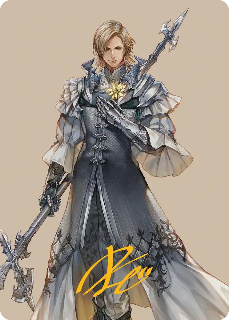 Dion, Bahamut's Dominant Art Card (Gold-Stamped Signature) [FINAL FANTASY Art Series] | Impulse Games and Hobbies