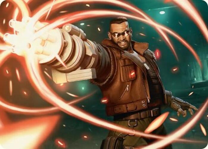 Barret Wallace Art Card [FINAL FANTASY Art Series] | Impulse Games and Hobbies