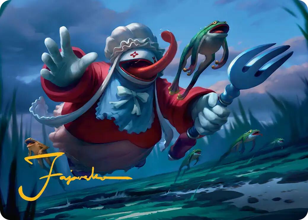 Quina, Qu Gourmet Art Card (Gold-Stamped Signature) [FINAL FANTASY Art Series] | Impulse Games and Hobbies