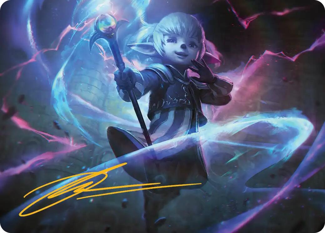 Shantotto, Tactician Magician Art Card (Gold-Stamped Signature) [FINAL FANTASY Art Series] | Impulse Games and Hobbies