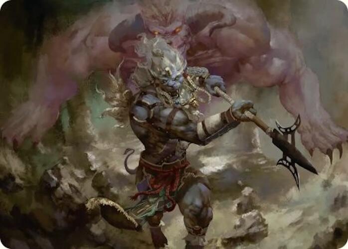 Kimahri, Valiant Guardian Art Card [FINAL FANTASY Art Series] | Impulse Games and Hobbies