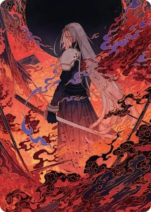 Nibelheim Aflame Art Card [FINAL FANTASY Art Series] | Impulse Games and Hobbies