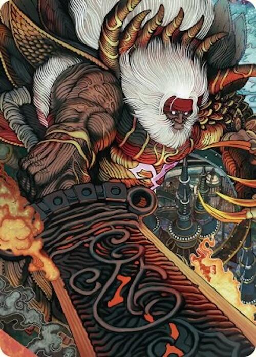 Braska's Final Aeon Art Card [FINAL FANTASY Art Series] | Impulse Games and Hobbies
