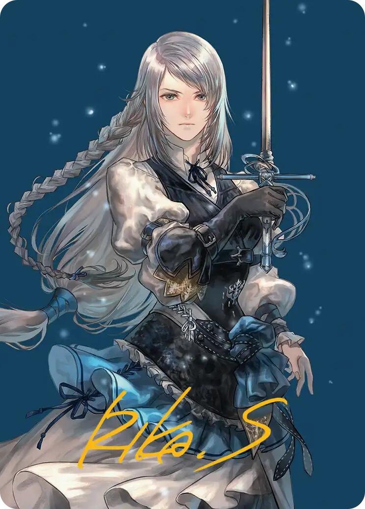 Jill, Shiva's Dominant Art Card (Gold-Stamped Signature) [FINAL FANTASY Art Series] | Impulse Games and Hobbies