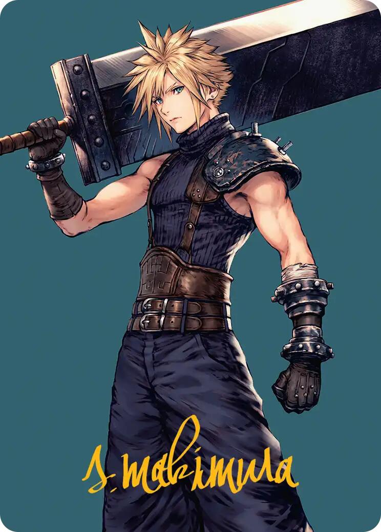 Cloud, Ex-SOLDIER Art Card (Gold-Stamped Signature) [FINAL FANTASY Art Series] | Impulse Games and Hobbies
