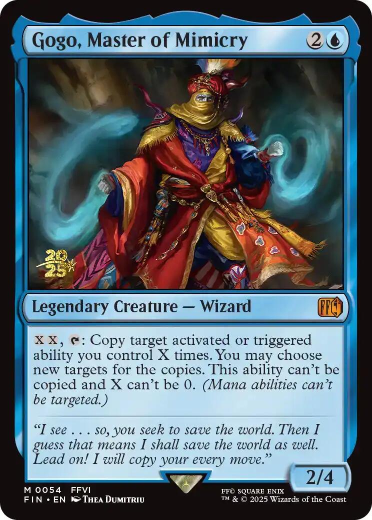 Gogo, Master of Mimicry [FINAL FANTASY Prerelease Promo] | Impulse Games and Hobbies
