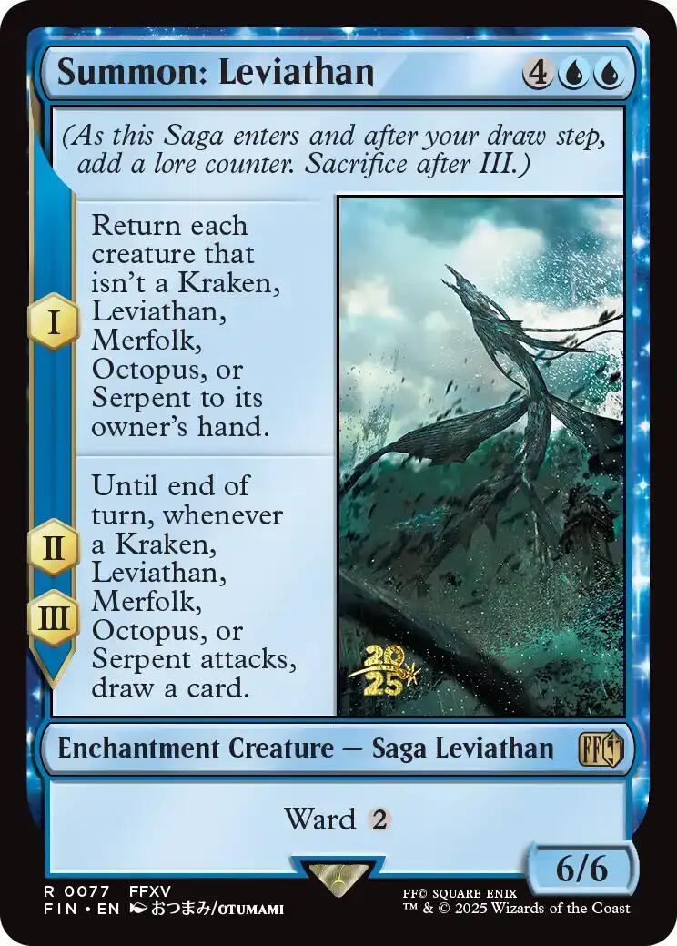 Summon: Leviathan [FINAL FANTASY Prerelease Promo] | Impulse Games and Hobbies