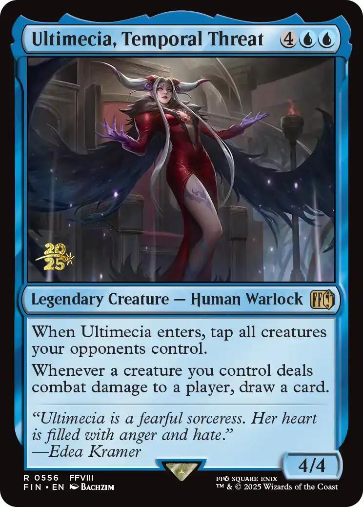Ultimecia, Temporal Threat [FINAL FANTASY Prerelease Promo] | Impulse Games and Hobbies