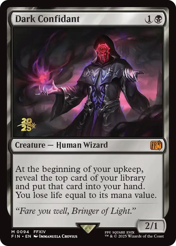 Dark Confidant [FINAL FANTASY Prerelease Promo] | Impulse Games and Hobbies