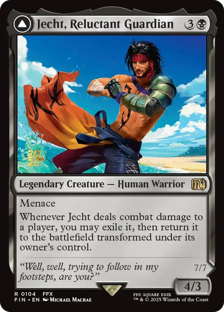 Jecht, Reluctant Guardian // Braska's Final Aeon [FINAL FANTASY Prerelease Promo] | Impulse Games and Hobbies