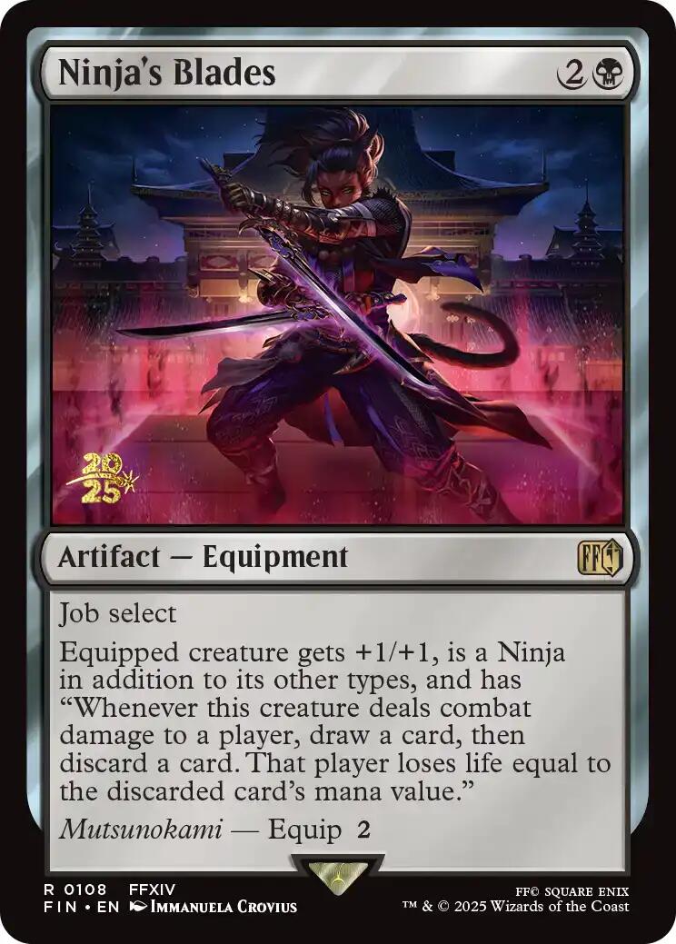 Ninja's Blades [FINAL FANTASY Prerelease Promo] | Impulse Games and Hobbies