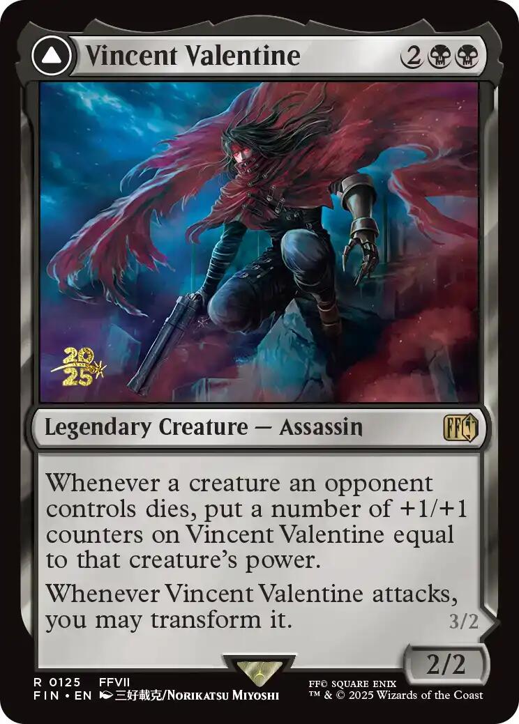 Vincent Valentine // Galian Beast [FINAL FANTASY Prerelease Promo] | Impulse Games and Hobbies