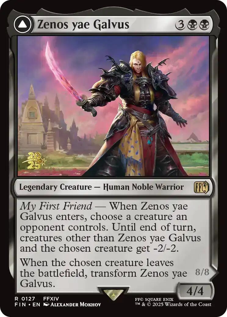 Zenos yae Galvus // Shinryu, Transcendent Rival [FINAL FANTASY Prerelease Promo] | Impulse Games and Hobbies