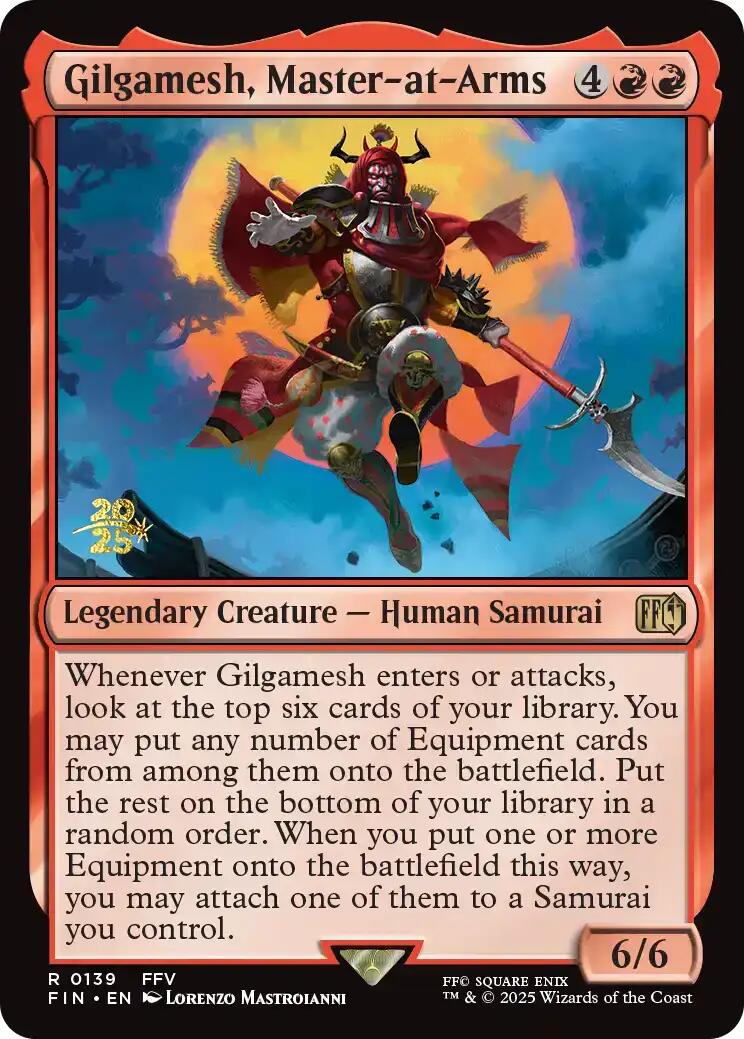 Gilgamesh, Master-at-Arms [FINAL FANTASY Prerelease Promo] | Impulse Games and Hobbies