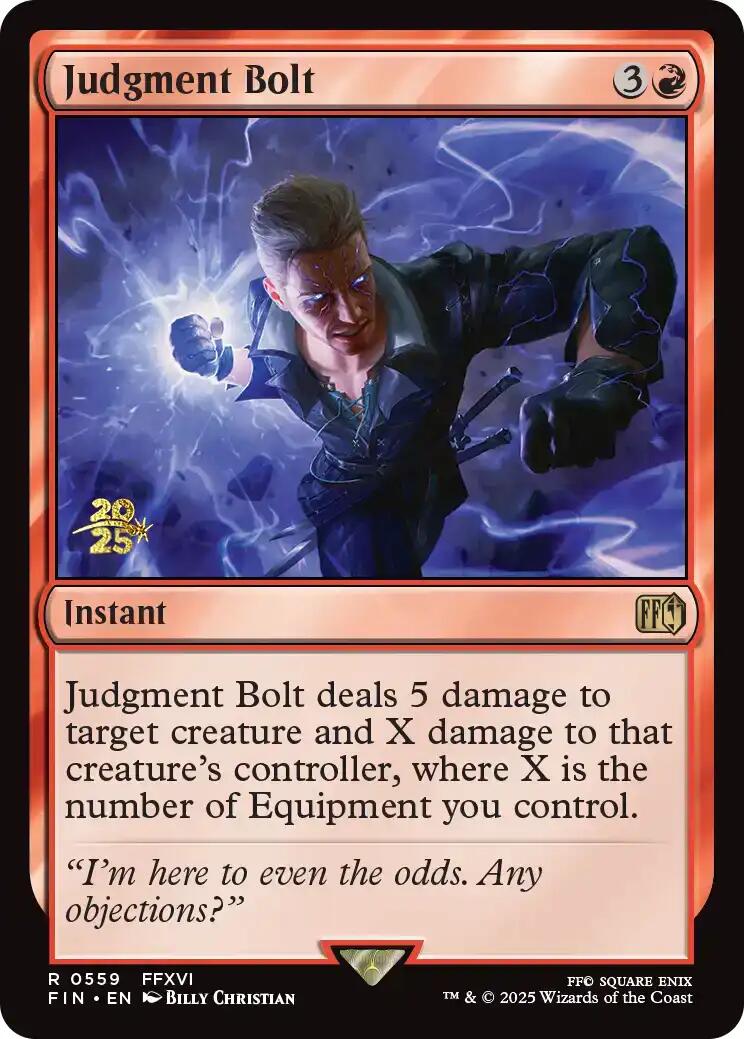 Judgment Bolt [FINAL FANTASY Prerelease Promo] | Impulse Games and Hobbies