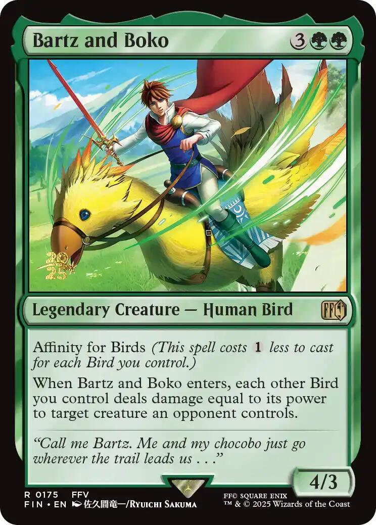 Bartz and Boko [FINAL FANTASY Prerelease Promo] | Impulse Games and Hobbies
