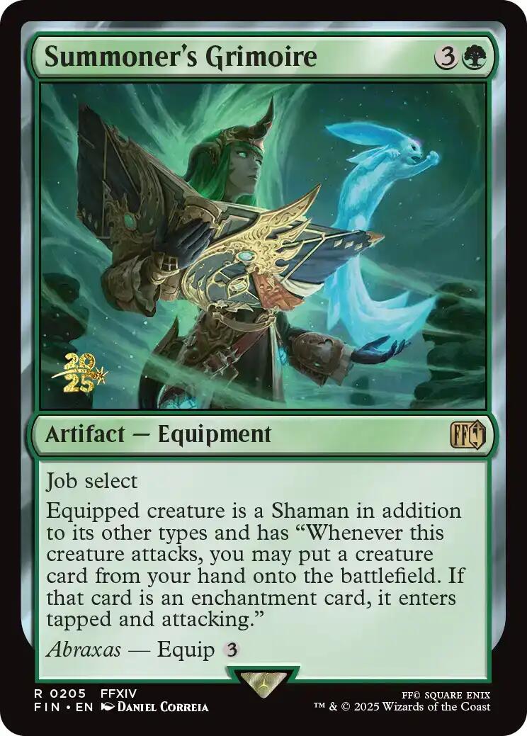 Summoner's Grimoire [FINAL FANTASY Prerelease Promo] | Impulse Games and Hobbies