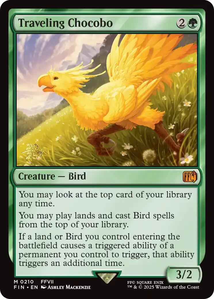 Traveling Chocobo [FINAL FANTASY Prerelease Promo] | Impulse Games and Hobbies