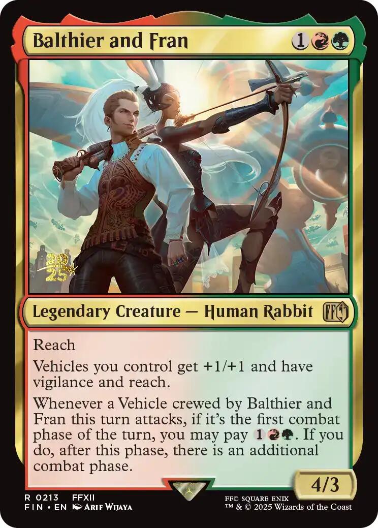 Balthier and Fran [FINAL FANTASY Prerelease Promo] | Impulse Games and Hobbies