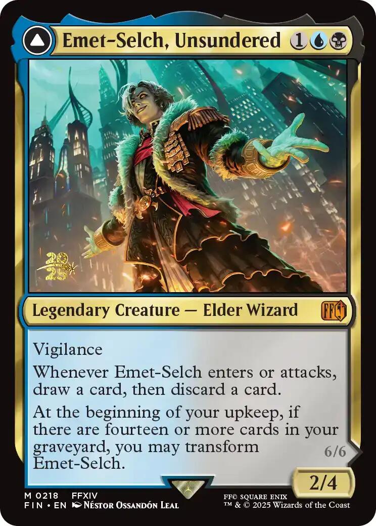 Emet-Selch, Unsundered // Hades, Sorcerer of Eld [FINAL FANTASY Prerelease Promo] | Impulse Games and Hobbies