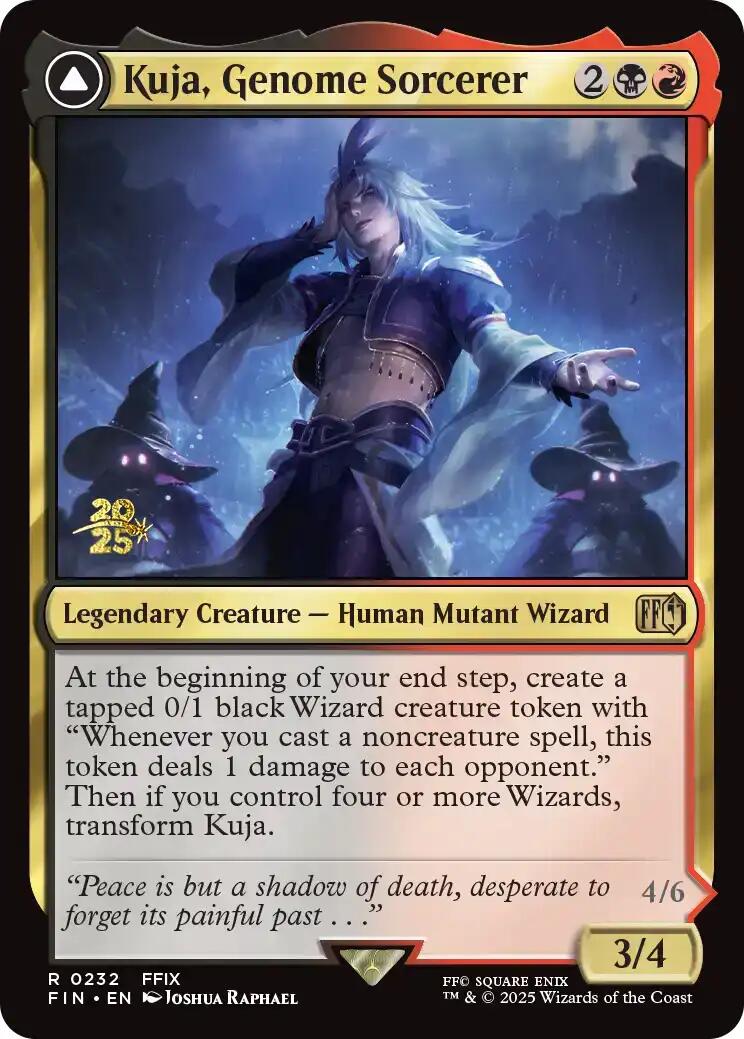 Kuja, Genome Sorcerer // Trance Kuja, Fate Defied [FINAL FANTASY Prerelease Promo] | Impulse Games and Hobbies