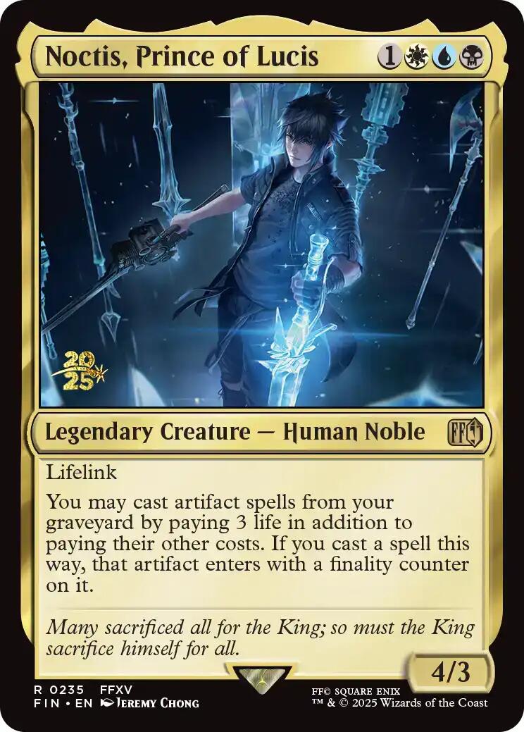 Noctis, Prince of Lucis [FINAL FANTASY Prerelease Promo] | Impulse Games and Hobbies