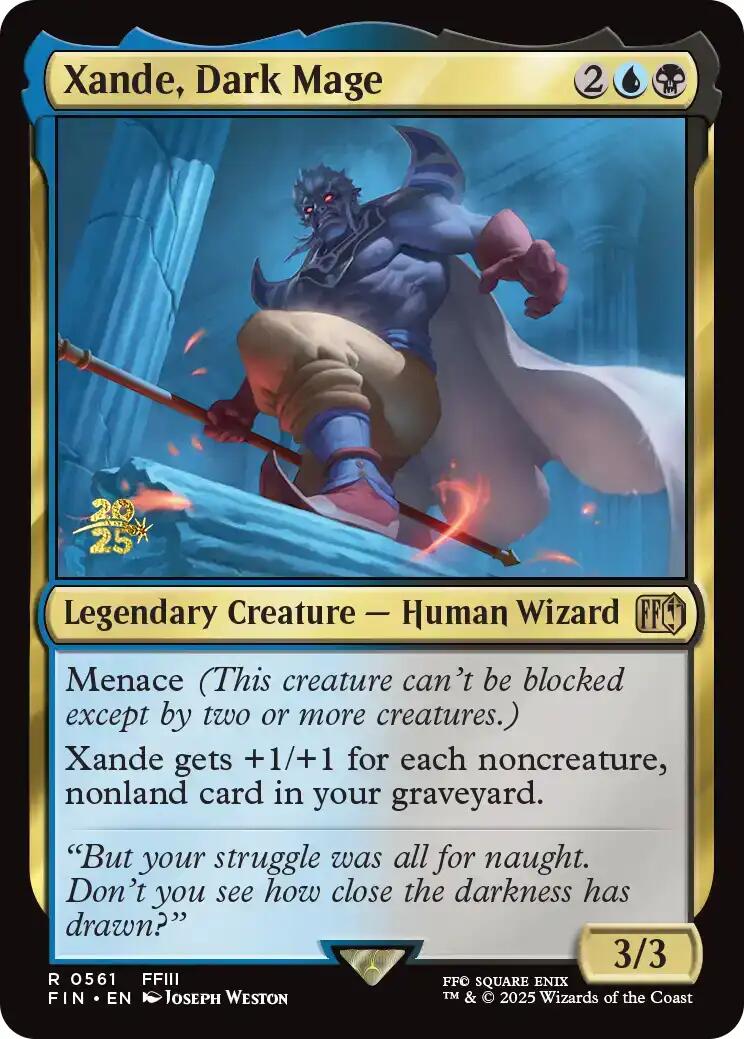 Xande, Dark Mage [FINAL FANTASY Prerelease Promo] | Impulse Games and Hobbies