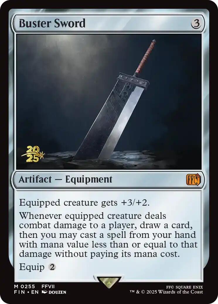 Buster Sword [FINAL FANTASY Prerelease Promo] | Impulse Games and Hobbies