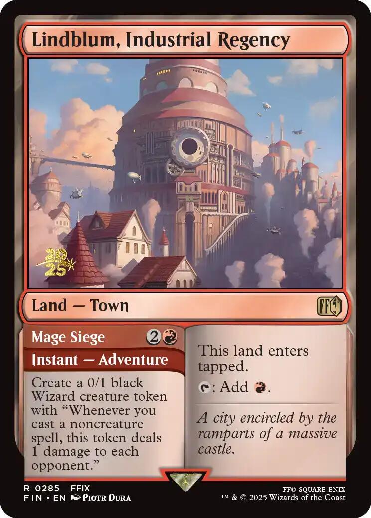 Lindblum, Industrial Regency [FINAL FANTASY Prerelease Promo] | Impulse Games and Hobbies