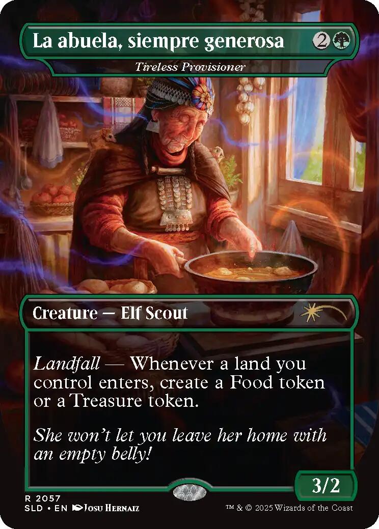 La abuela, siempre generosa - Tireless Provisioner [Secret Lair Drop Series] | Impulse Games and Hobbies