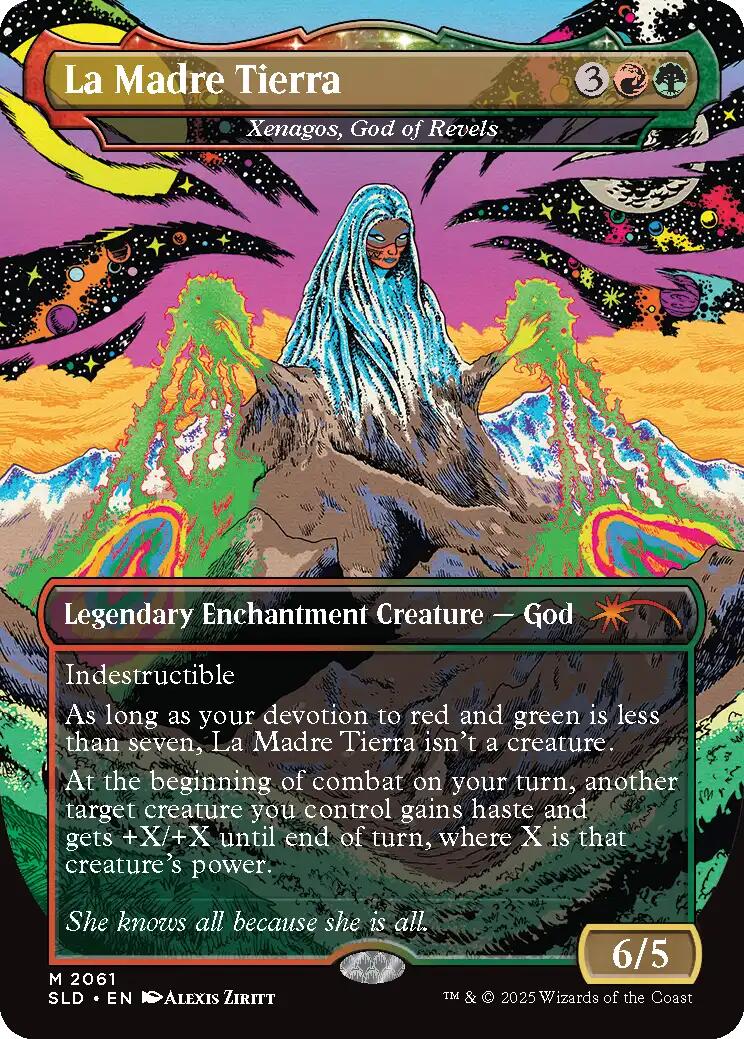 La Madre Tierra - Xenagos, God of Revels [Secret Lair Drop Series] | Impulse Games and Hobbies