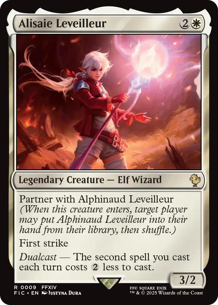Alisaie Leveilleur (Surge Foil) [FINAL FANTASY Commander] | Impulse Games and Hobbies