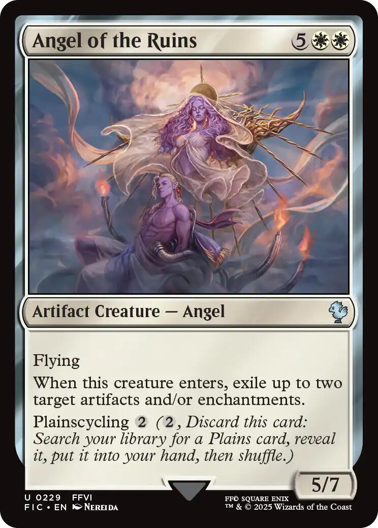 Angel of the Ruins (Surge Foil) [FINAL FANTASY Commander] | Impulse Games and Hobbies