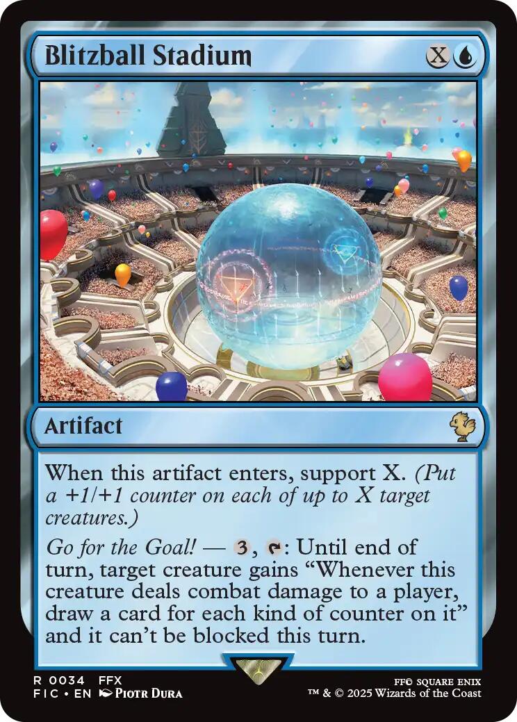 Blitzball Stadium (Surge Foil) [FINAL FANTASY Commander] | Impulse Games and Hobbies
