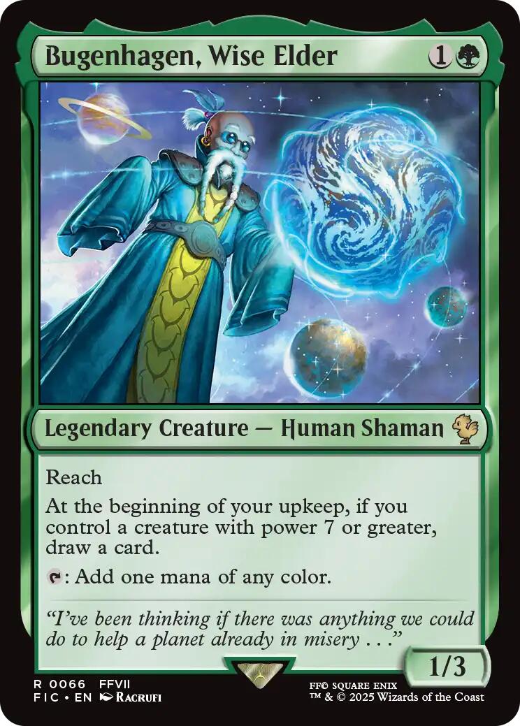 Bugenhagen, Wise Elder (Surge Foil) [FINAL FANTASY Commander] | Impulse Games and Hobbies