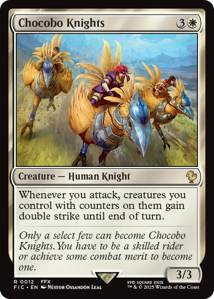 Chocobo Knights (Surge Foil) [FINAL FANTASY Commander] | Impulse Games and Hobbies