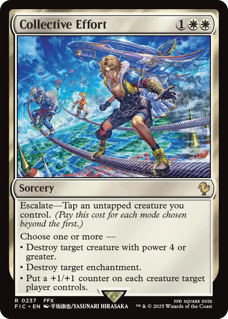 Collective Effort (Surge Foil) [FINAL FANTASY Commander] | Impulse Games and Hobbies