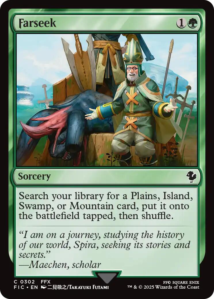 Farseek (Surge Foil) [FINAL FANTASY Commander] | Impulse Games and Hobbies