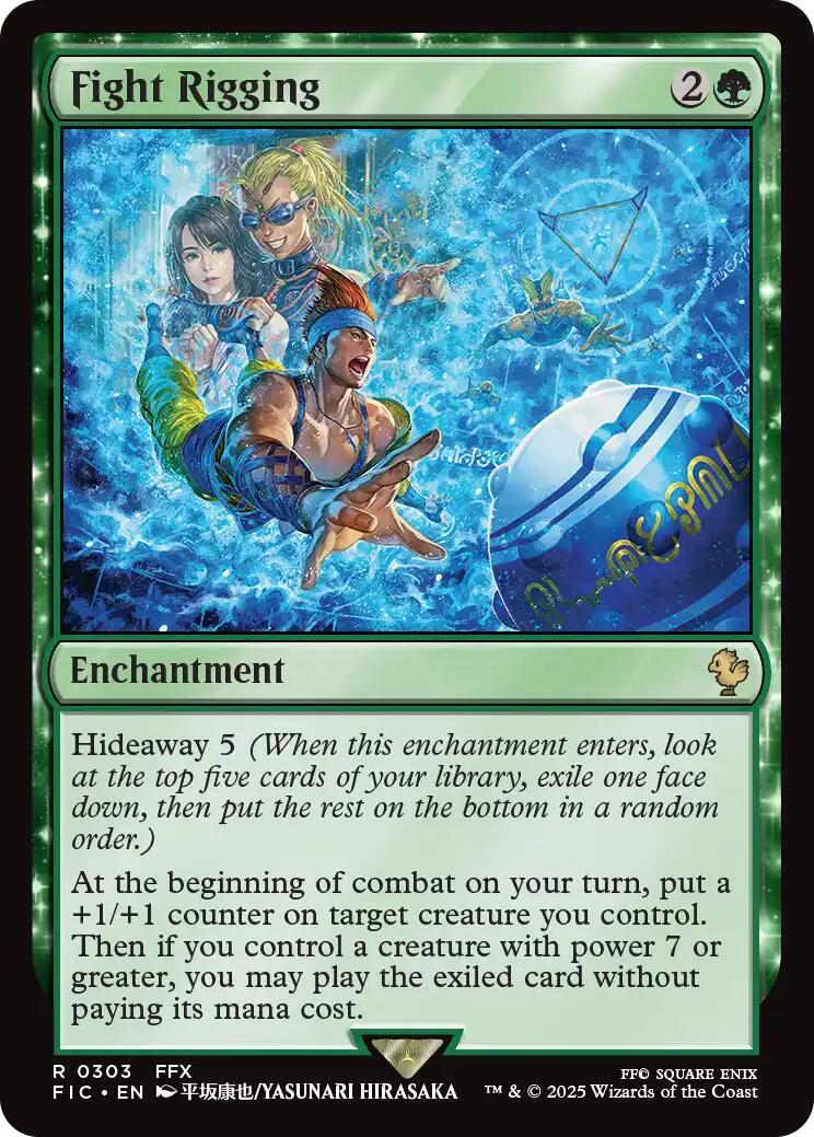 Fight Rigging (Surge Foil) [FINAL FANTASY Commander] | Impulse Games and Hobbies