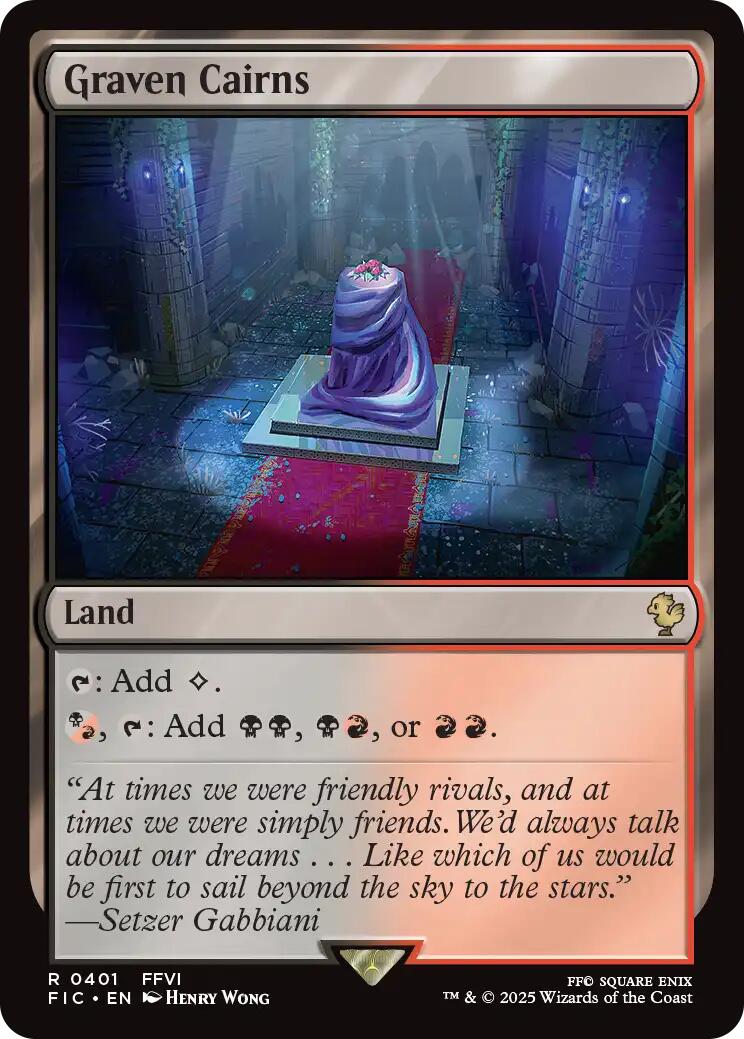 Graven Cairns (Surge Foil) [FINAL FANTASY Commander] | Impulse Games and Hobbies