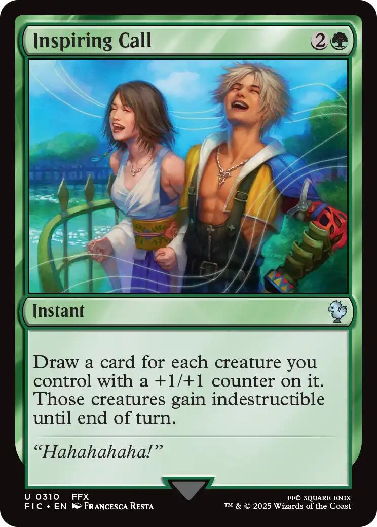 Inspiring Call (Surge Foil) [FINAL FANTASY Commander] | Impulse Games and Hobbies