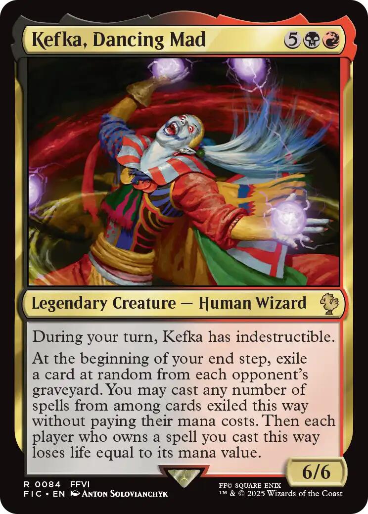 Kefka, Dancing Mad (Surge Foil) [FINAL FANTASY Commander] | Impulse Games and Hobbies